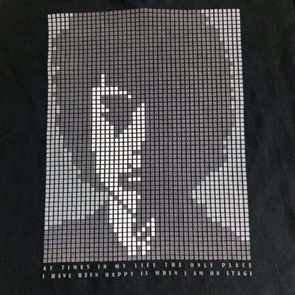 Bob Dylan silhouette  black tee - Picture 3 of 8